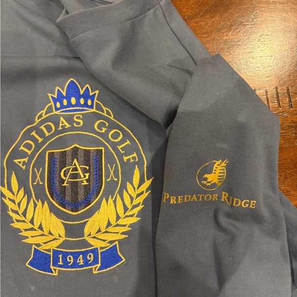 Adidas Golf Men's Blue Long Sleeve Tee | Men’s Medium - Picture 5 of 5